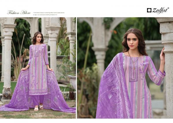 Zulfat Nazrana Vol 3 Cotton Designer Dress Material Collection